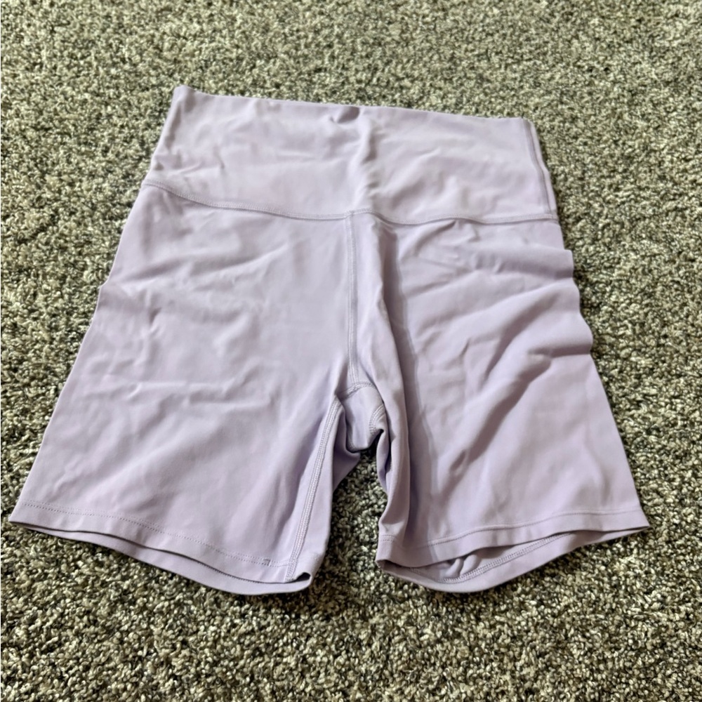 All in Motion Women's Lavender Bike Shorts